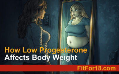 How Low Progesterone Affects Body Weight