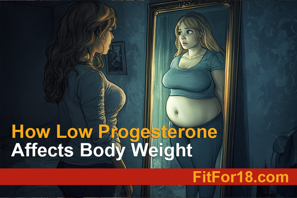 How Low Progesterone Affects Body Weight